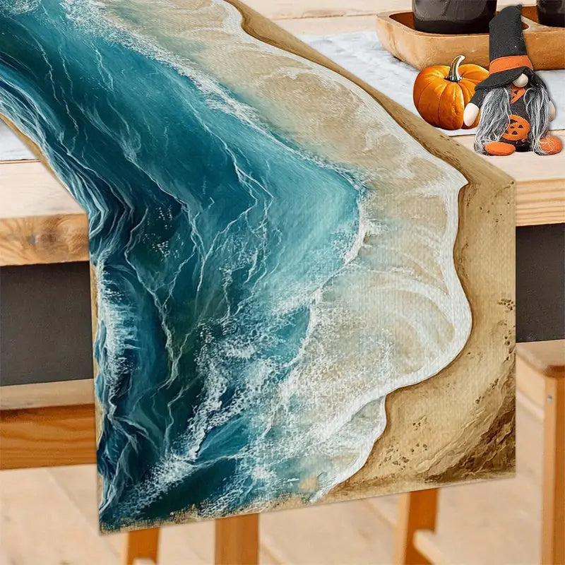 Seaside Escape Table & Shelf Runner