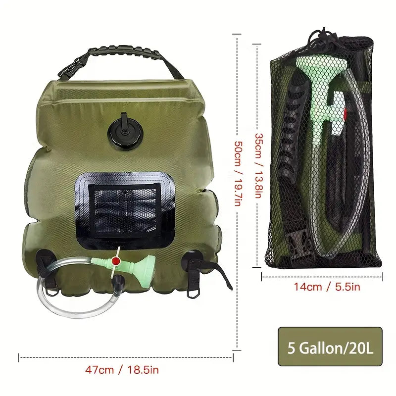 SolarFlex Outdoor Shower Bag