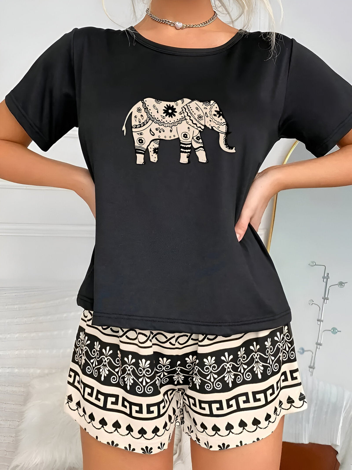 Nomad Elephant Tee Set