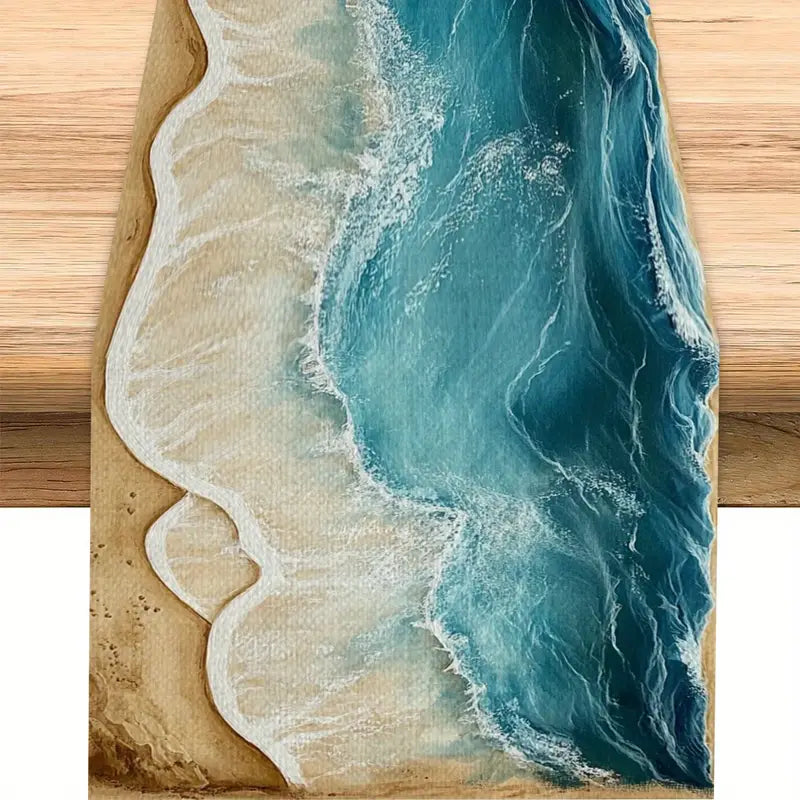 Seaside Escape Table & Shelf Runner