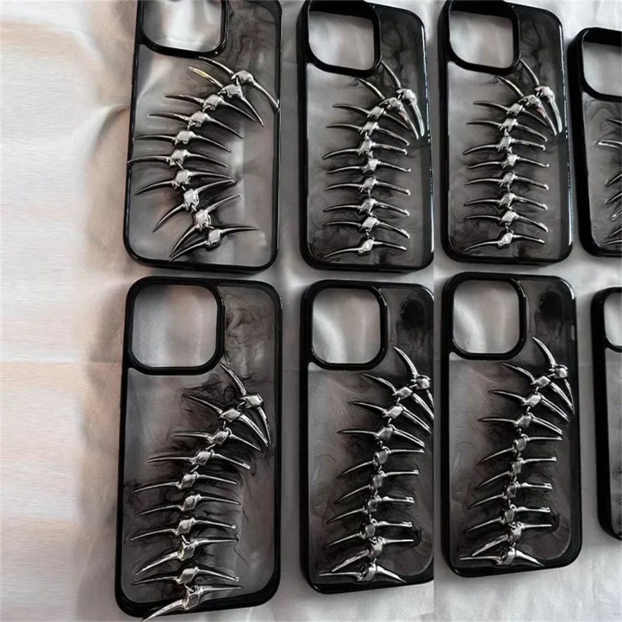 Chrome Spine iPhone Case