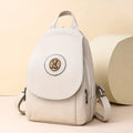 Heritage Crest Leather Backpack