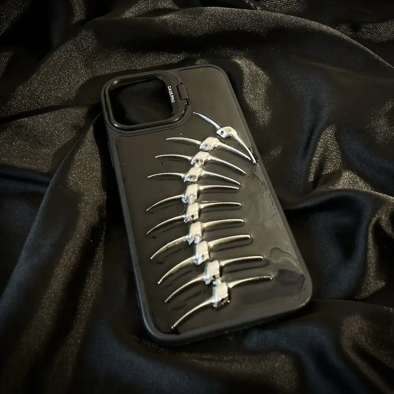Chrome Spine iPhone Case