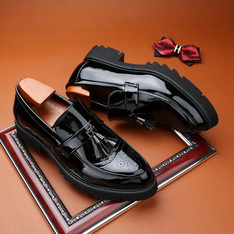 Oxford Calfskin Tassel Loafers