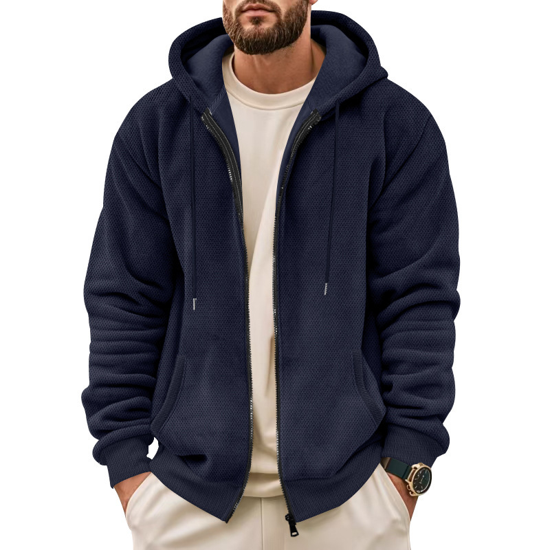 Brooklyn Waffle Knit Hoodie