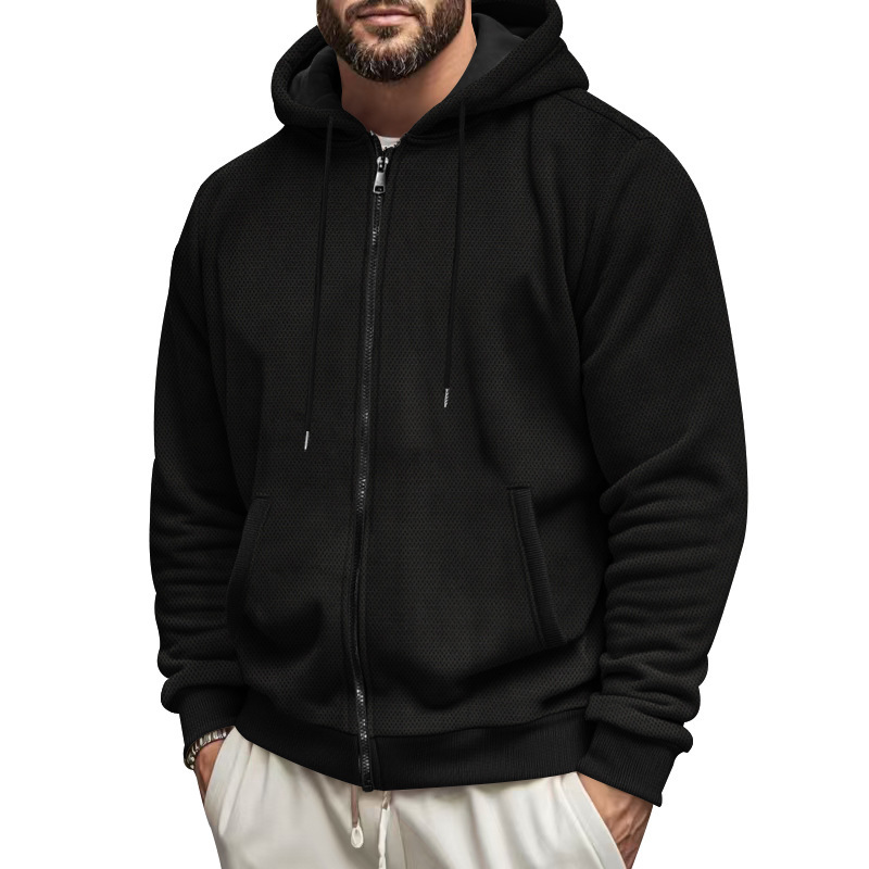Brooklyn Waffle Knit Hoodie