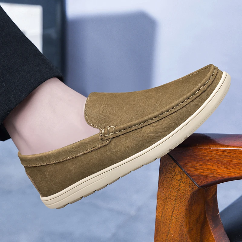 Pelle Italiana Leather Loafers