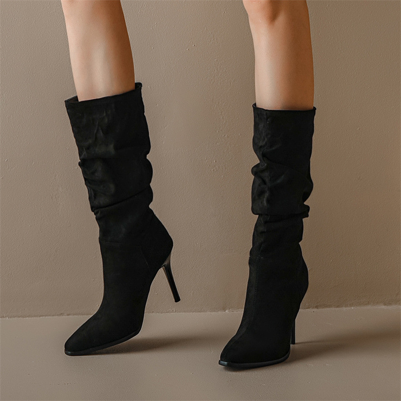 Jemima Suede Stiletto Boots
