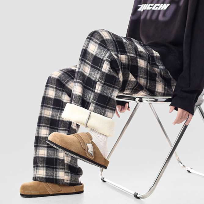 Terrence Plaid Sweatpants