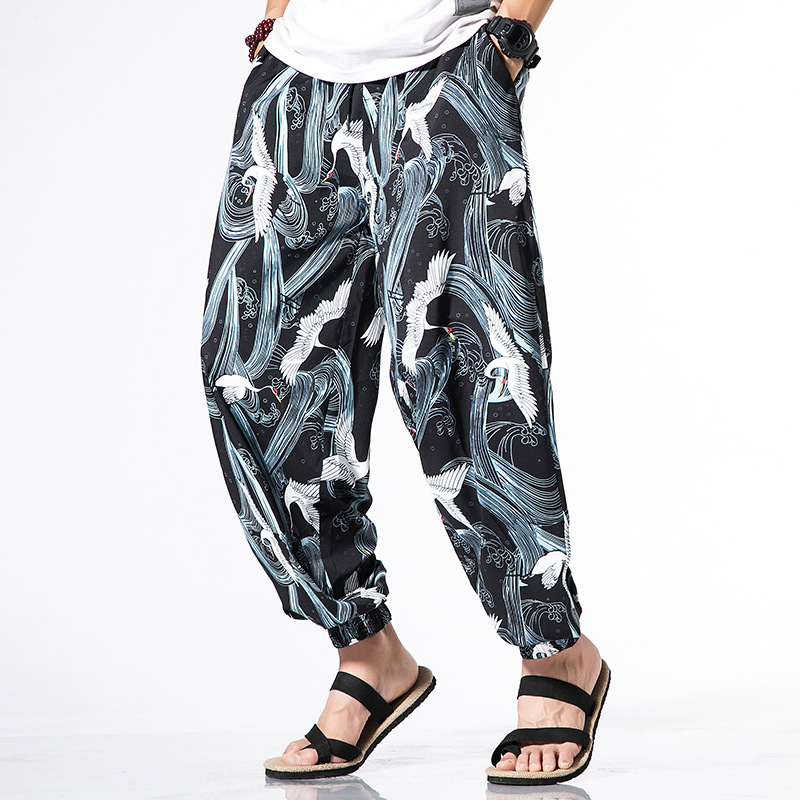 Kyoto Crane Pants