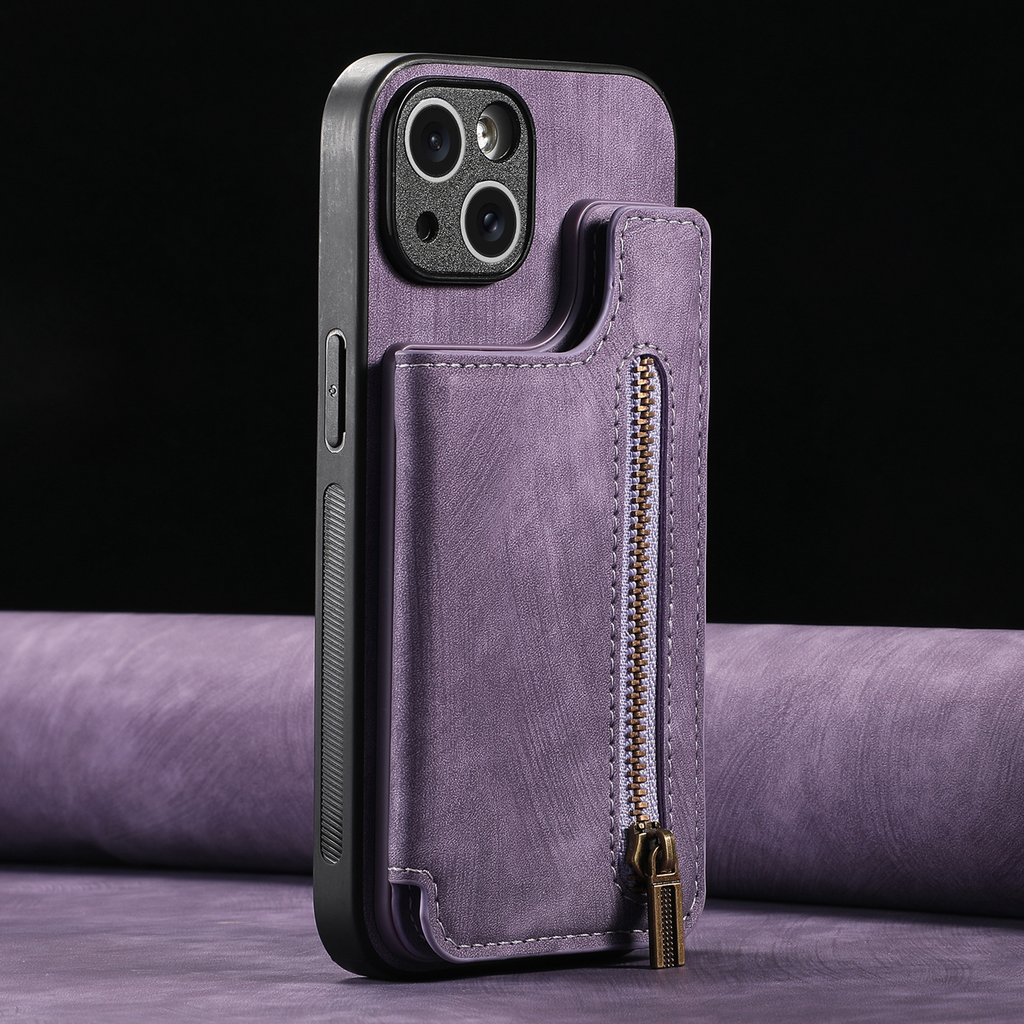 Heritage Leather iPhone Wallet Case