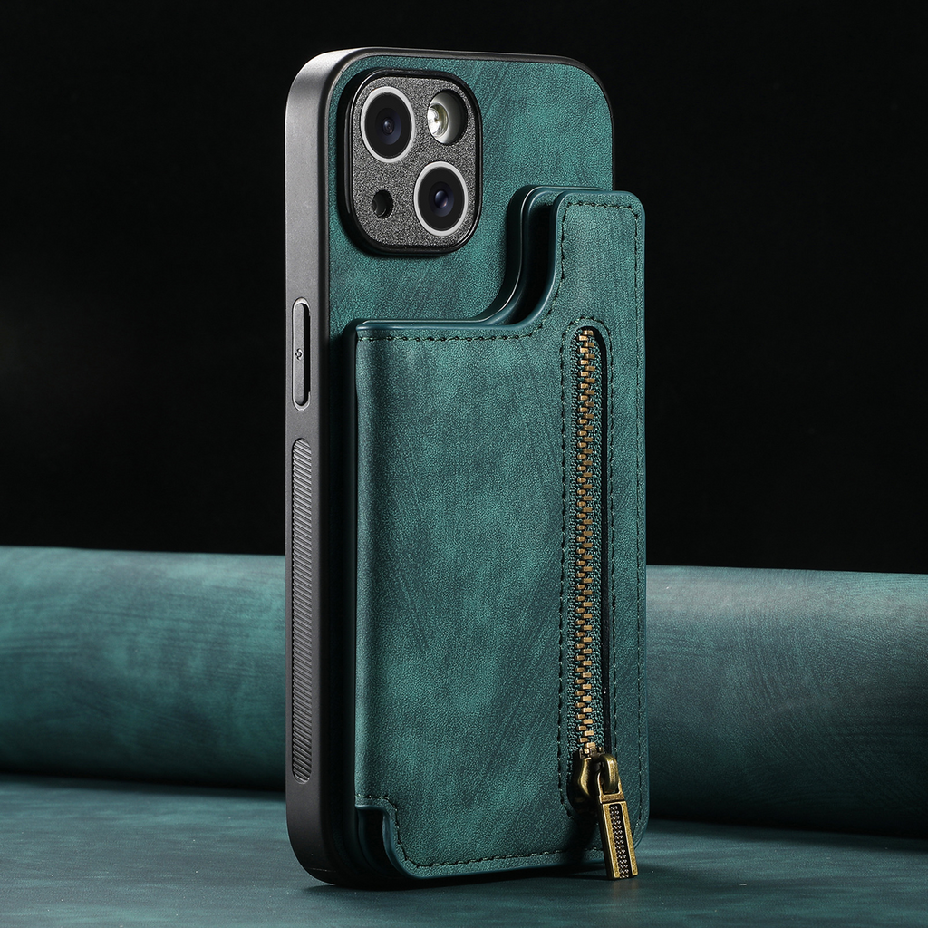 Heritage Leather iPhone Wallet Case