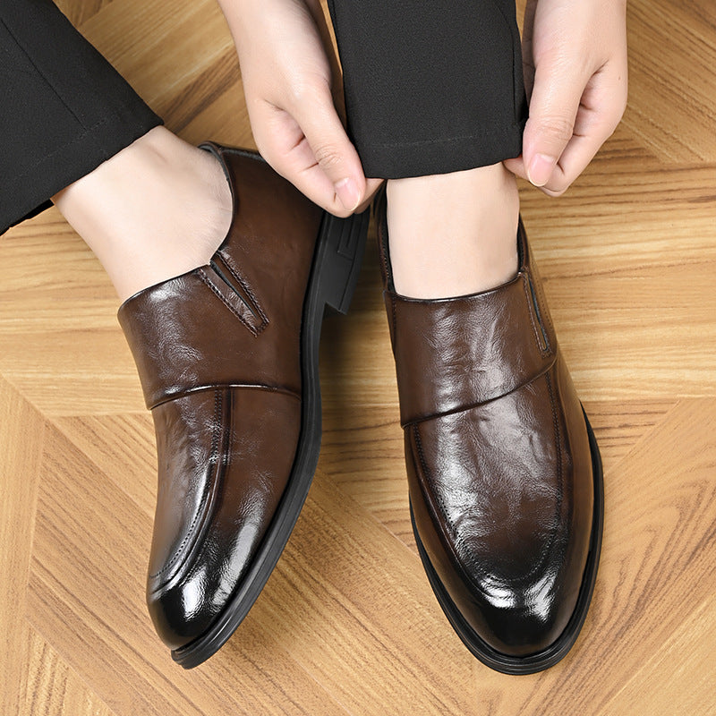 Oxford Leather Slip-On