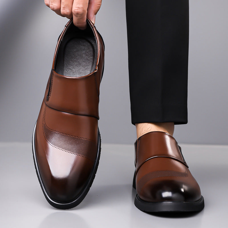 Oxford Classic Leather Slip-Ons