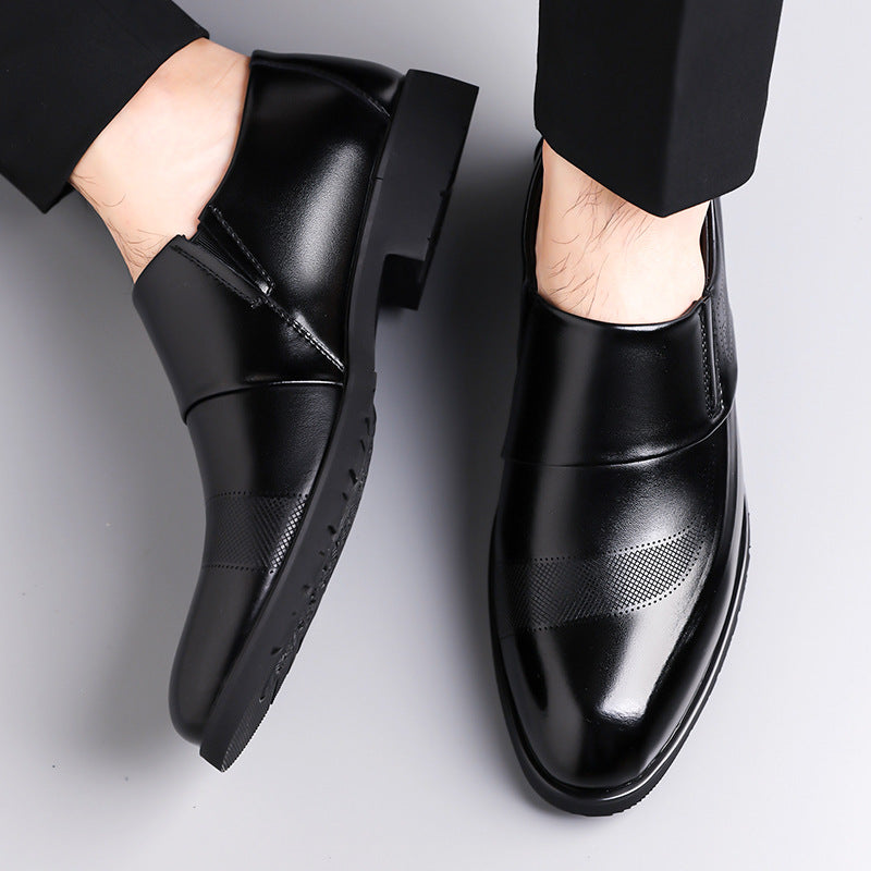 Oxford Classic Leather Slip-Ons