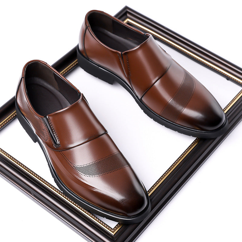 Oxford Classic Leather Slip-Ons
