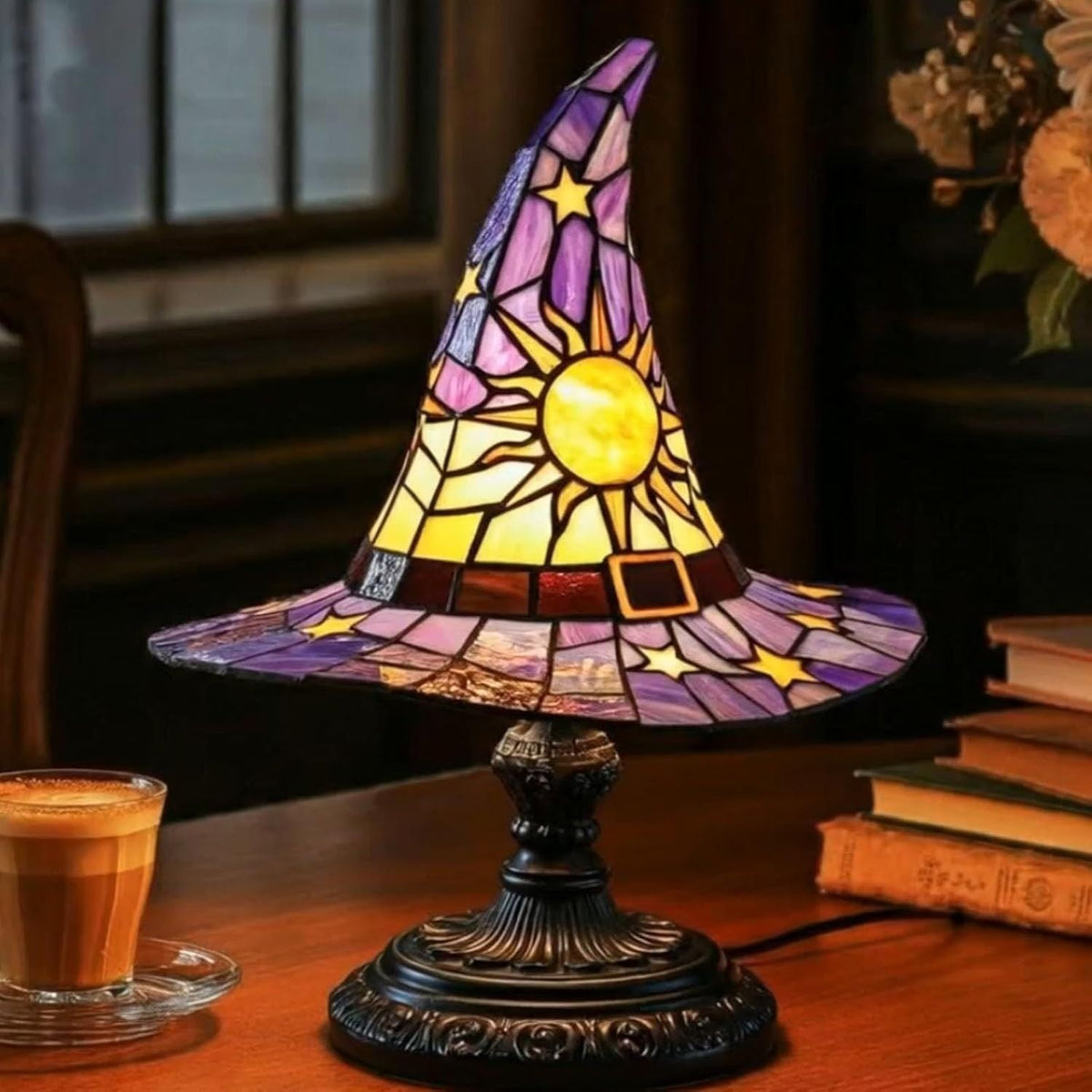 Glowspire Glass Lamp