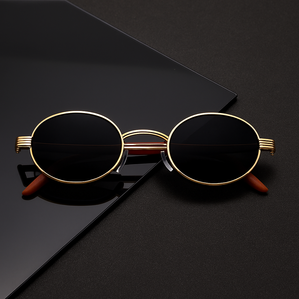 LuxSteel Oval Shades