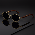 LuxSteel Oval Shades