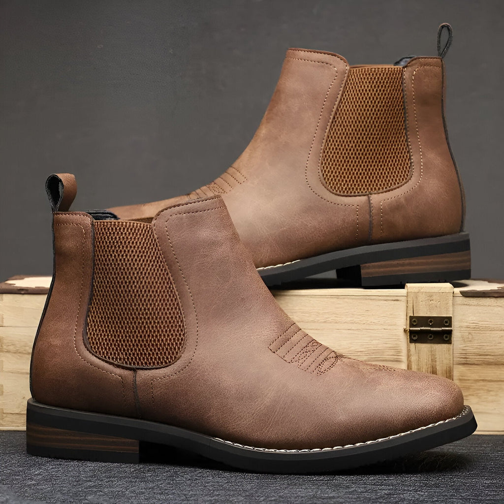 SuedeFlex Chelsea Boots