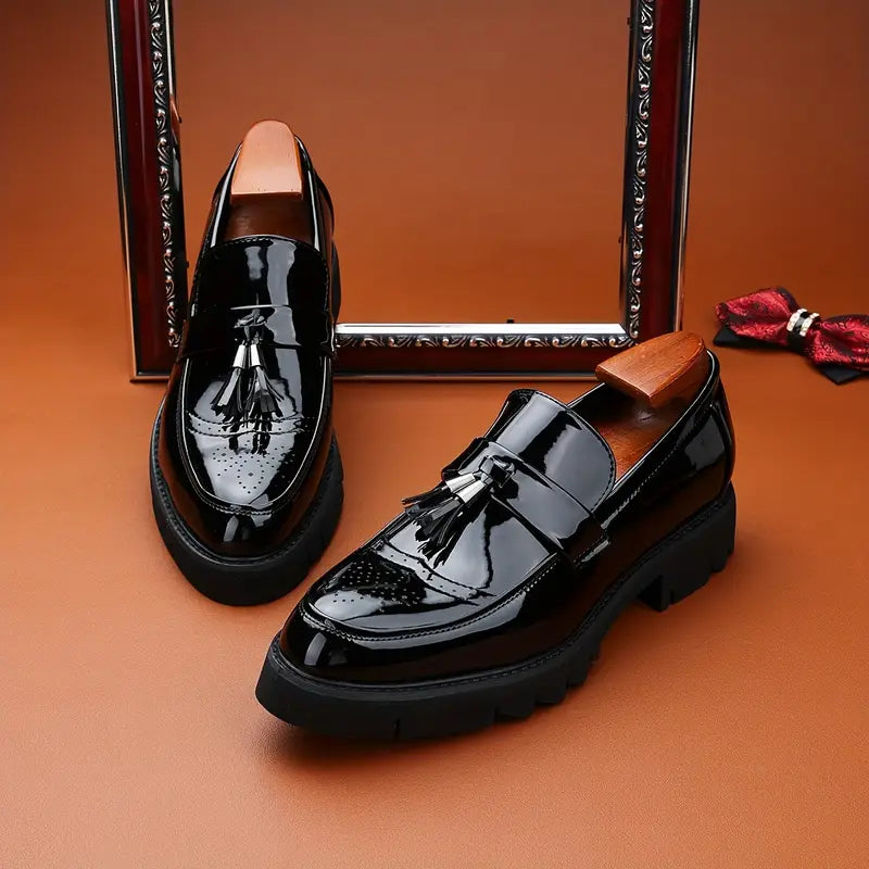 Oxford Calfskin Tassel Loafers