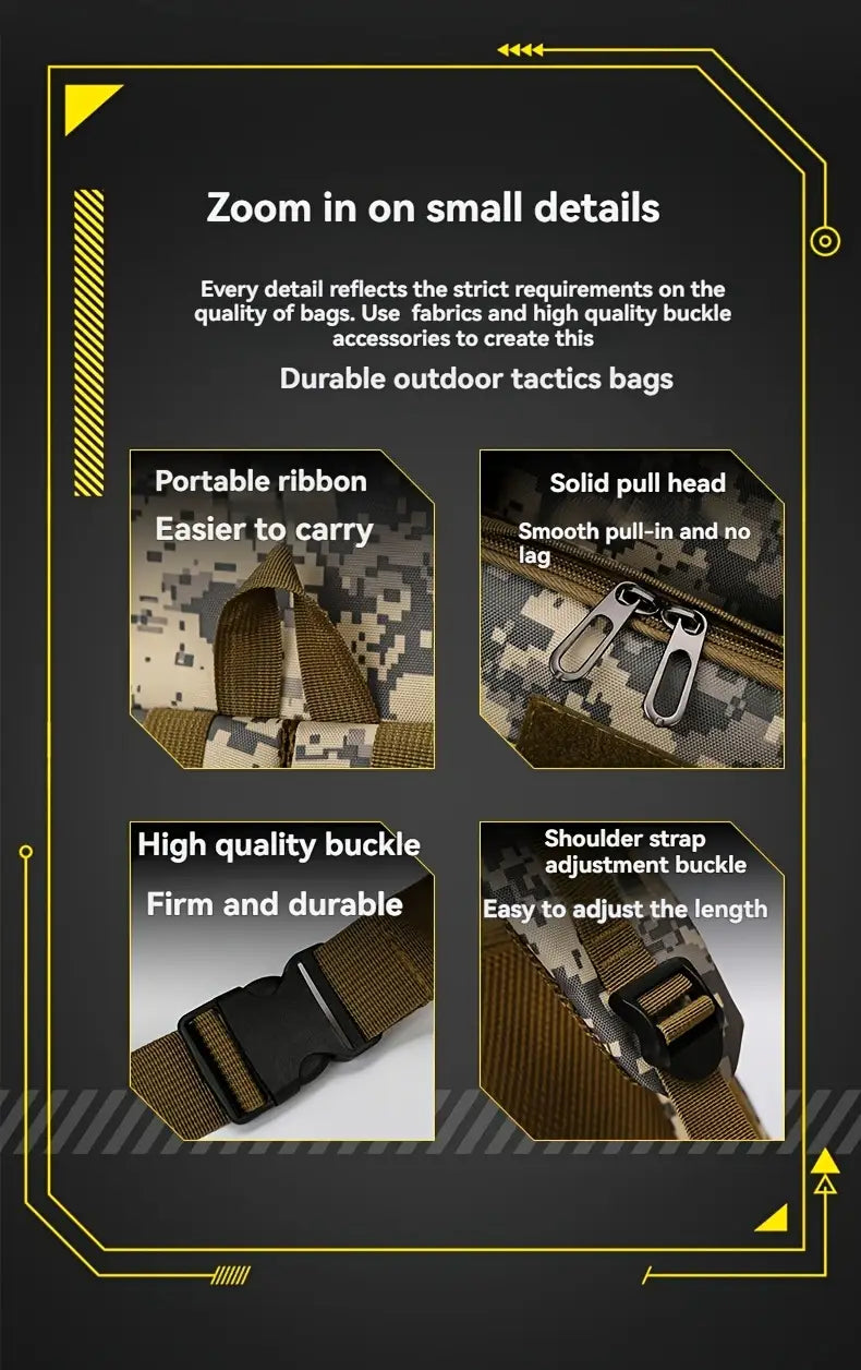 TrekMaster Tactical Backpack