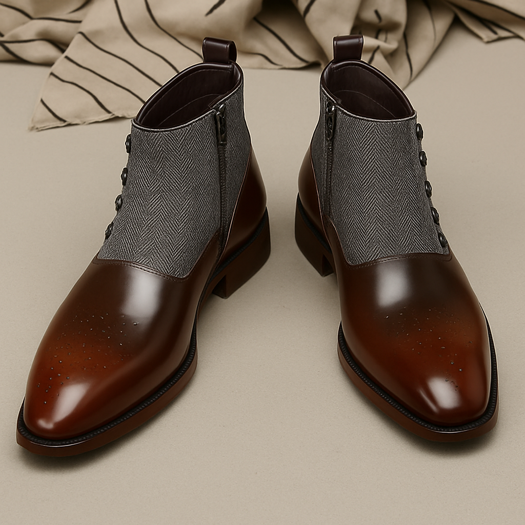 Oxford Calfskin Boots
